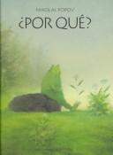 Cover of: Por qué?