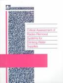 Critical assessment of radon removal systems for drinking water supplies by Joseph A. Drago
