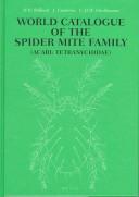 World catalogue of the spider mite family (Acari:Tetranychidae) by H. R. Bolland