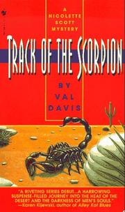 Cover of: Track of the Scorpion (Nicolette Scott Mystery)