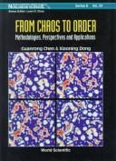 Cover of: From chaos to order: methodologies, perspectives, and applications