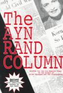 Cover of: The Ayn Rand column by Ayn Rand