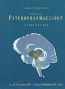 Cover of: The American Psychiatric Press textbook of psychopharmacology