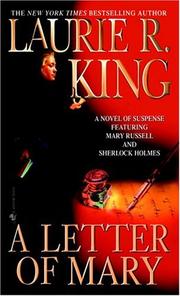 Cover of: A Letter of Mary (Mary Russell Novels) by Laurie R. King