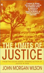 Cover of: The Limits of Justice (Benjamin Justice Mysteries | John Morgan Wilson