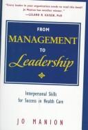 From Management to Leadership by Jo Manion