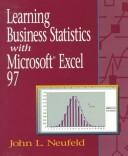 Cover of: Learning business statistics with Microsoft Excel 97
