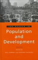 Cover of: The reader in population and development
