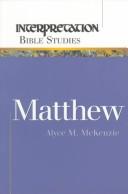 Cover of: Matthew