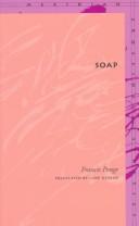 Cover of: Soap by Ponge, Francis.
