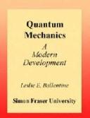 Cover of: Quantum mechanics by Leslie E. Ballentine