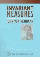 Cover of: Invariant measures