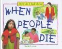 Cover of: When people die
