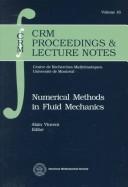 Cover of: Numerical methods in fluid mechanics