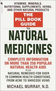 Cover of: The Pill Book Guide to Natural Medicines by Michael Murray N.D.
