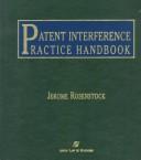 Cover of: Patent interference practice handbook