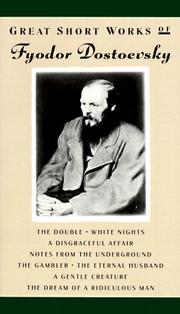 Cover of: Great Short Works of Dostoyevsky by Фёдор Михайлович Достоевский