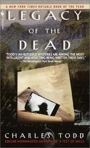 Cover of: Legacy of the Dead (Inspector Ian Rutledge Mysteries)