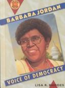 Cover of: Barbara Jordan by Lisa Renee Rhodes