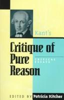 Cover of: Kant's Critique of pure reason by edited by Patricia Kitcher.