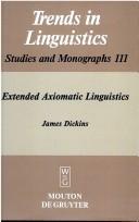 Cover of: Extended axiomatic linguistics