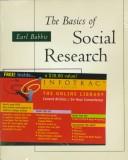 Cover of: The basics of social research by Earl R. Babbie