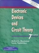 Cover of: Electronic devices and circuit theory by Robert L. Boylestad
