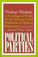 Cover of: Political parties by Michels, Robert