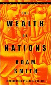 Cover of: The wealth of nations by Adam Smith