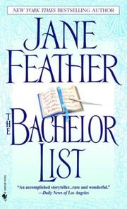 Cover of: The Bachelor List by Jane Feather