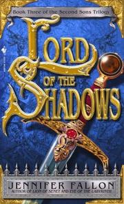 Cover of: Lord of the shadows