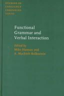 Cover of: Functional grammar and verbal interaction