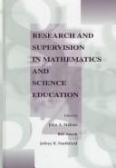 Cover of: Research and supervision in mathematics and science education | 