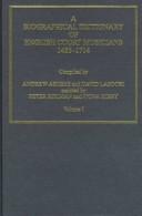 Cover of: A biographical dictionary of English court musicians, 1485-1714 by compiled by Andrew Ashbee and David Lasocki ; assisted by Peter Holman and Fiona Kisby.