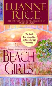 Cover of: Beach girls by Luanne Rice