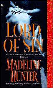 Cover of: Lord of sin by Madeline Hunter