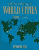 Cover of: Encyclopedia of world cities