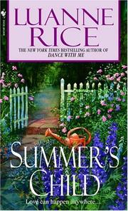 Cover of: Summer's child by Luanne Rice