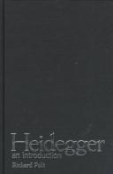 Cover of: Heidegger by Richard F. H. Polt