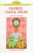 Cover of: Favorite animal poems