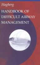 Cover of: Handbook of difficult airway management by [edited by] Carin A. Hagberg.