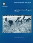 Cover of: Agriculture sector programs: sourcebook