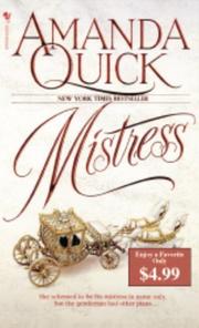 Cover of: Mistress | Barbara Cartland