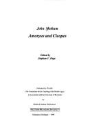 Amoryus and Cleopes by John Metham