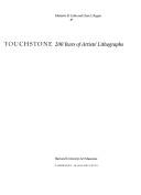 Cover of: Touchstone: 200 years of artists' lithographs