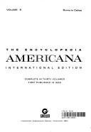 Cover of: The encyclopedia Americana. by 