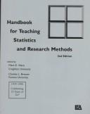 Cover of: Handbook for teaching statistics and research methods