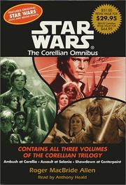 Cover of: Star Wars: The Corellian Omnibus by Roger MacBride Allen