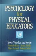 Cover of: Psychology for physical educators