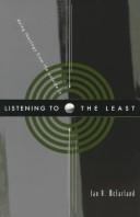 Listening to the least by Ian A. McFarland